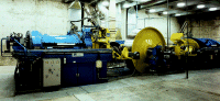 A conventional dynamometer test machine