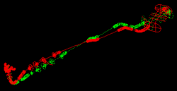 Typical eigenmode shape plot
