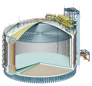 full containment LNG tank