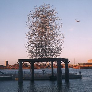 Quantum Cloud sculpture