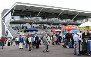 Grandstand at Newbury Race Course