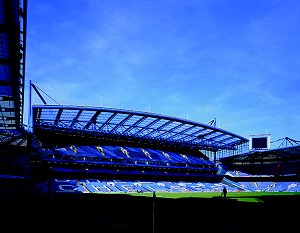 West Stand, Chelsea F.C. (Image: Richard Bryant / ARCAID) 
