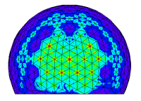 Typical composite radome
