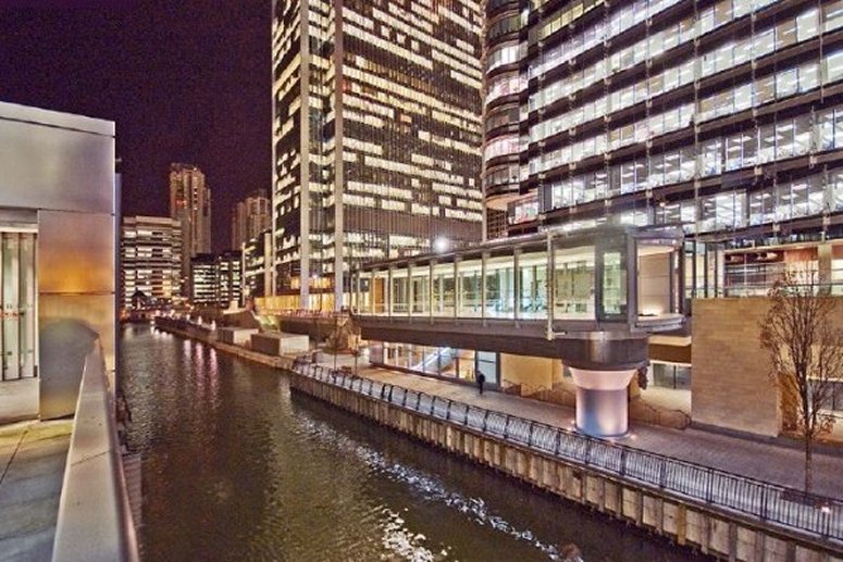 Bellmouth passage swing bridge - open