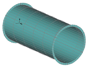 LUSAS model of structure