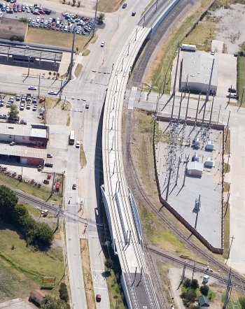 KCS/N. First Street Bridge during construction