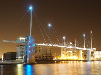 Model of Royal Victoria Dock Bridge