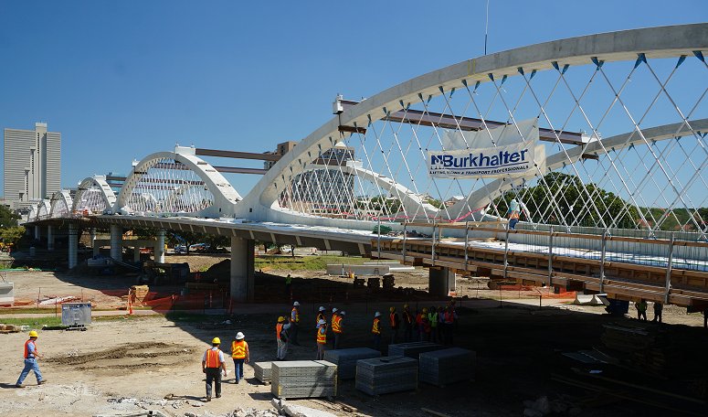 West 7th Street Bridge - nearing completion