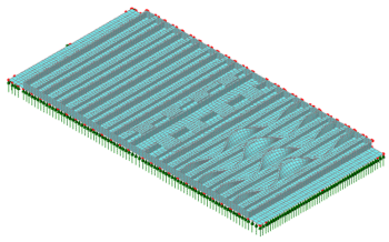 West Gate Bridge Upgrade: Bulb flat stiffened plate model